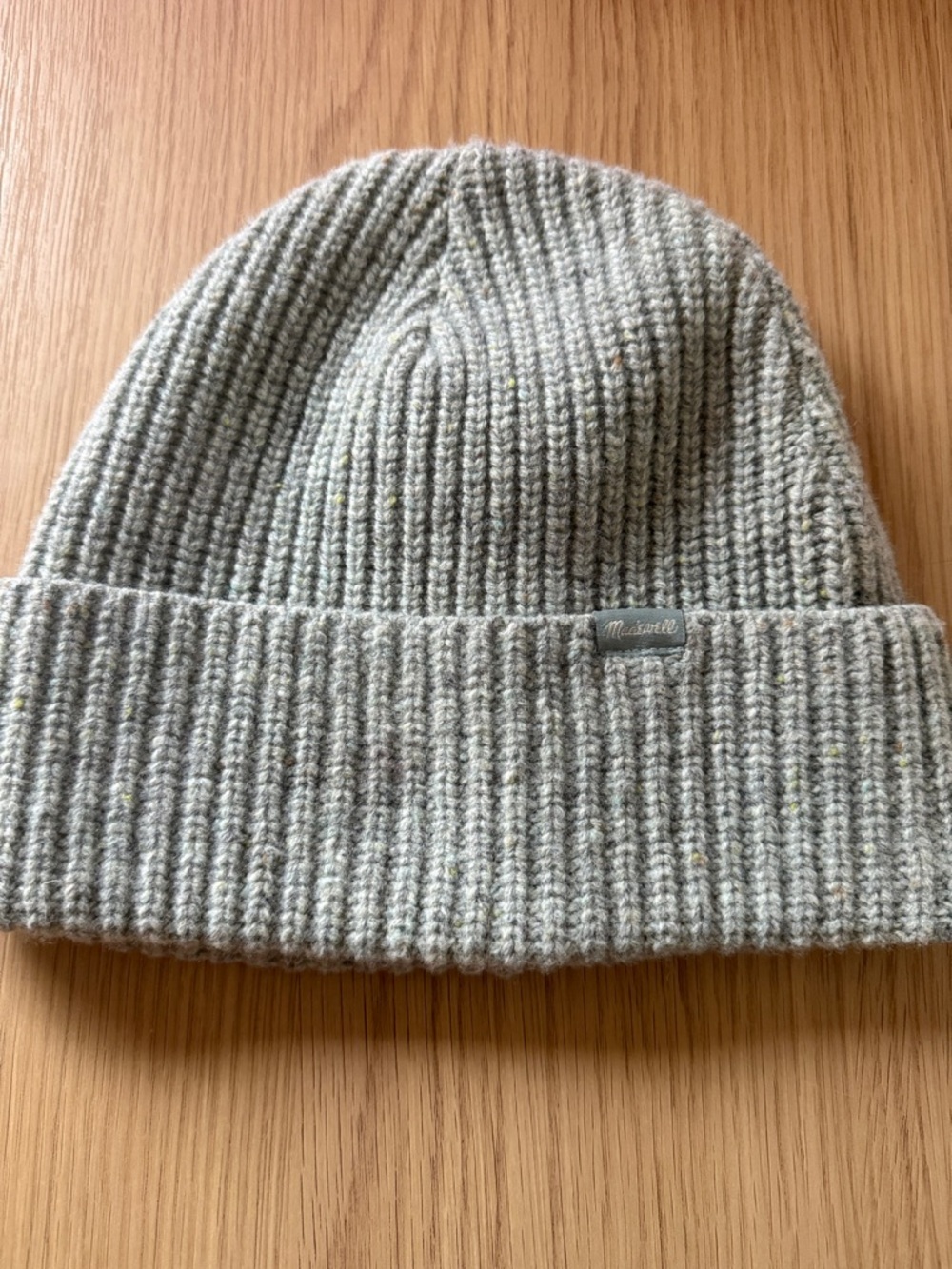 Madewell Ribbed Beanie - Gray